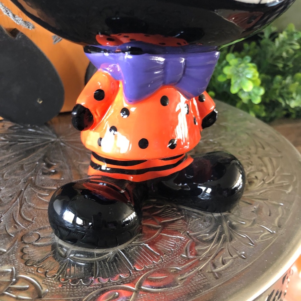 Halloween Black Cat Candy Bowl Dish Beer Mug - Picture 14 of 16